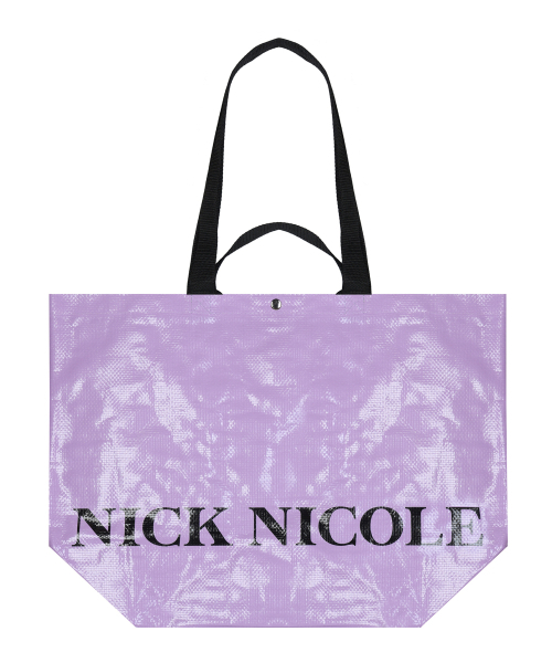NICK&NICOLE(ニックアンドニコール)の「NICOLE REUSABLE TARPAULIN BAG_PURPLE(ショルダーバッグ・レディース・その他・FREE)」の1枚目の写真