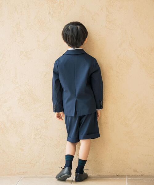 URBAN RESEARCH DOORS(アーバンリサーチドアーズ)の「『セットアップ対応』テーラードジャケット(KIDS)(その他アウター・キッズ・チャコールグレー/ネイビー・120/110)」の4枚目の写真