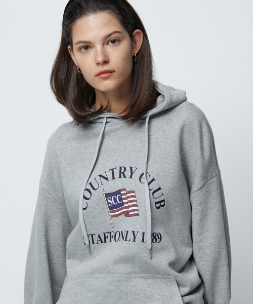 STAFF ONLY(スタッフオンリー)の「CLUB 1989 HOODIE (MELANGE GREY)(パーカー・レディース・その他・M)」の1枚目の写真