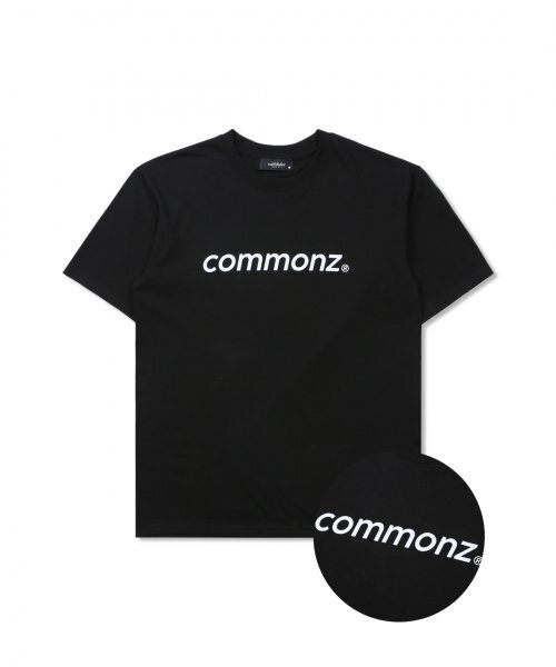 COMMONZ(コモンズ)の「ベーシックTシャツ_ブラック(Tシャツ/カットソー・レディース・その他・1/2)」の1枚目の写真