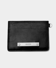 MACOI（マッコイ）の「スリムインポケットクラックカード財布[ブラック]（札入れ/マネークリップ）」