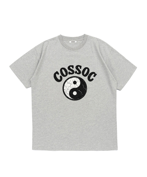 COSO(コソ)の「テグク 半袖Tシャツ (GREY)(Tシャツ/カットソー・レディース・グレー・M/L/S)」の1枚目の写真