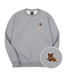 OKSTAR（オクスター）の「ウェルシュコーギー刺繍裏起毛オーバーサイズスウェット（スウェット）」