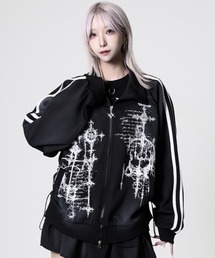 REFLEM（レフレム）の「『REFLEM/レフレム』顔料加工プリントトラックジャージ（ジャージ）」