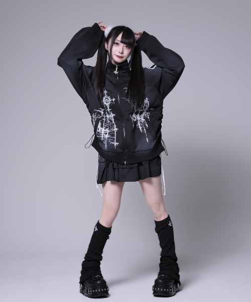 REFLEM/レフレム』顔料加工プリントトラックジャージ（ジャージ