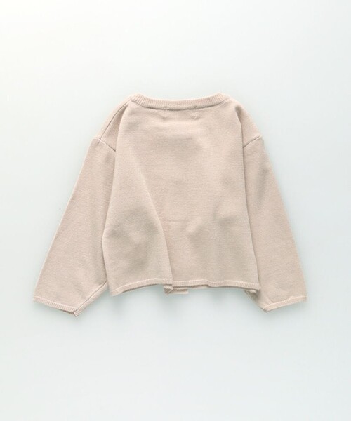 BRANSHES（ブランシェス）の「【ベビー/マシーンウォッシャブル】ニットカーディガン（カーディガン/ボレロ・キッズ・ベージュ/チャコールグレー・FREE）」の15枚目の写真