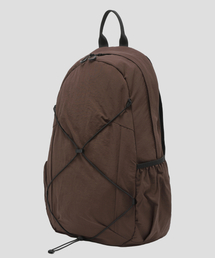 TAILOR STUDIO（テーラースタジオ）の「アクティブナイロンストリングバックパック（ブラウン）（バックパック/リュック）」