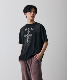 天竺 クロス 半袖Tシャツ