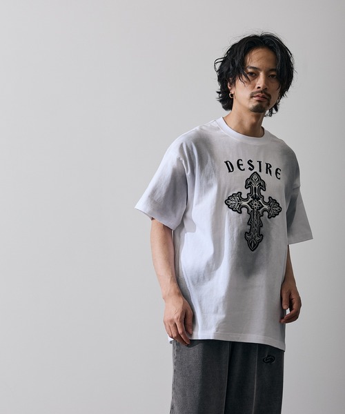 improves(インプローブス)の「天竺 クロス 半袖Tシャツ(Tシャツ/カットソー・メンズ・ブラック/カーキ/ホワイト・MEDIUM/LARGE)」の6枚目の写真