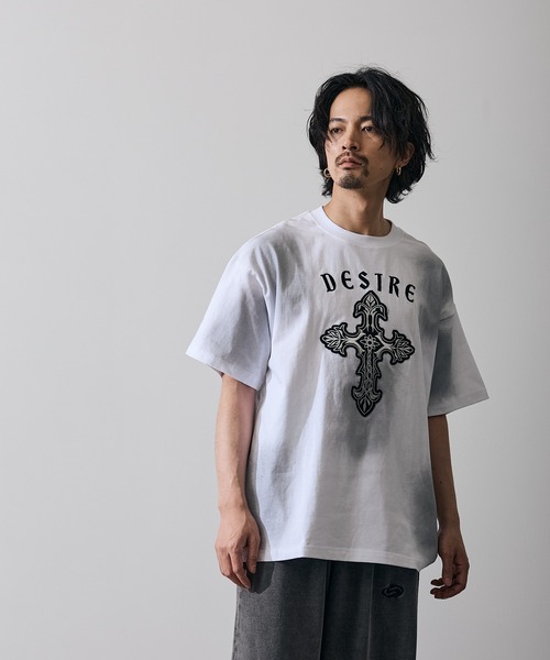 improves(インプローブス)の「天竺 クロス 半袖Tシャツ(Tシャツ/カットソー・メンズ・ブラック/カーキ/ホワイト・MEDIUM/LARGE)」の9枚目の写真