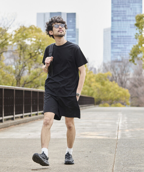 FREAK'S STORE（フリークスストア）の「限定展開 STORATECH/ストラテック ライトウェイト ベーシックシルエット Tシャツ/抗菌/防臭/制菌/UVカット/接触冷感/吸水速乾（Tシャツ/カットソー・メンズ・ネイビー/ブラック/ホワイト/グレイッシュベージュ/スミクロ・X-LARGE/LARGE/MEDIUM/SMALL）」の21枚目の写真