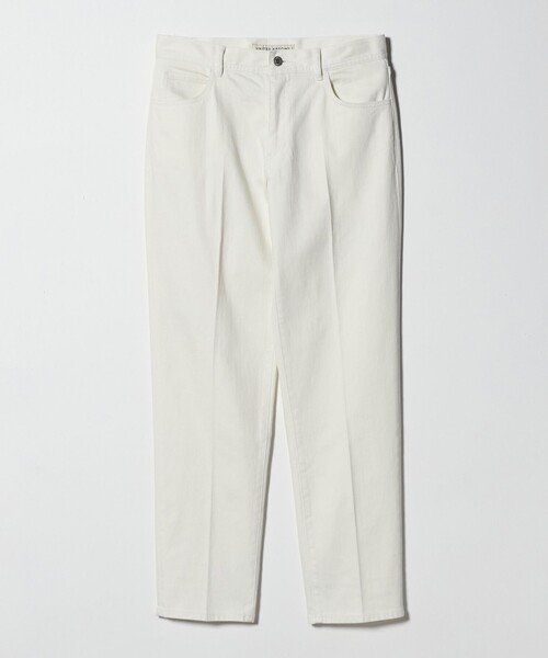 ドリル 5ポケット ベーシック テーパード ノープリーツ パンツ