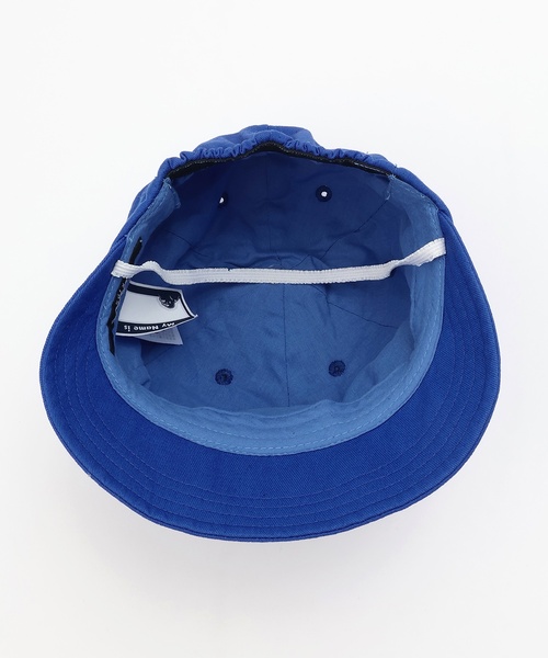 XLARGE KIDS(エクストララージキッズ)の「ロゴワッペン風プリント OGベビーキャップ(キャップ・キッズ・トップグレー/ブラック/ブルー・46-48cm)」の7枚目の写真