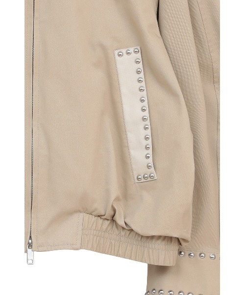 W COLOR STUDDED JACKET（ブルゾン）｜CLANE（クラネ）のファッション