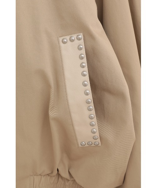 クラネ　ブルゾン W COLOR STUDDED JACKET（ブルゾン）｜CLANE（クラネ）のファッション