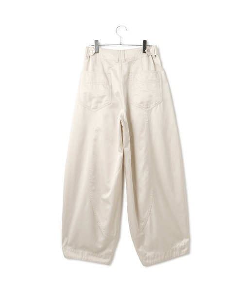 ADAM ET ROPE'(アダムエロペ)の「ピグメントダイエッグパンツ(その他パンツ・レディース・オフホワイト/チャコールグレー・38/36)」の7枚目の写真