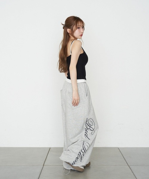 RAY CASSIN(レイカズン)の「パット付レイヤードヘンリーキャミ(キャミソール・レディース・ホワイト/ネイビー/グレー/ブラック・FREE)」の19枚目の写真