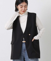 Gready Brilliant | ＷクロスミディＶネックベスト(その他アウター)