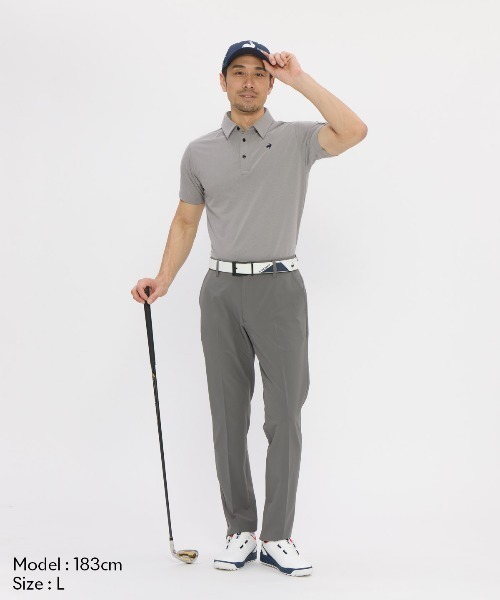le coq sportif GOLF(ルコックスポルティフゴルフ)の「LCSスラックス(スラックス・メンズ・ネイビー/グレー/ブラック・79/82/85/88/92/96/76)」の5枚目の写真