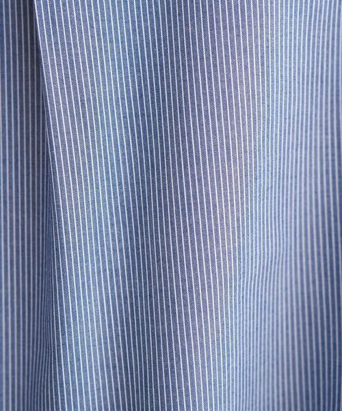 ikka(イッカ)の「【雑誌InRed4月号掲載】ドロストロングテールシャツ【親子コーデ】(シャツ/ブラウス・レディース・ホワイト/ネイビー/ブラウン系その他/グレー/ブルー・L/M/S)」の8枚目の写真