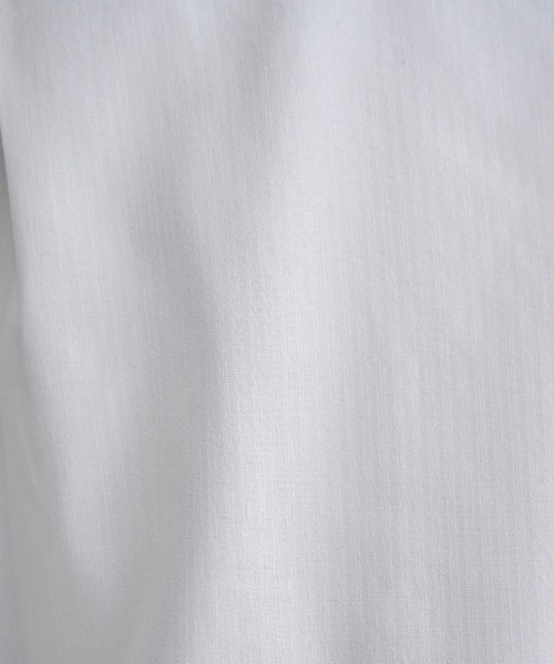 ikka(イッカ)の「【雑誌InRed4月号掲載】ドロストロングテールシャツ【親子コーデ】(シャツ/ブラウス・レディース・ホワイト/ネイビー/ブラウン系その他/グレー/ブルー・L/M/S)」の10枚目の写真