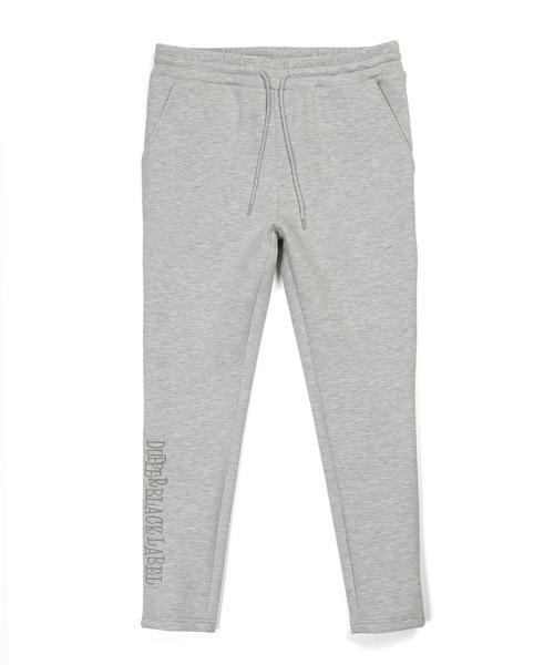 The DUFFER of ST.GEORGE(ザダファーオブセントジョージ)の「〔BLACK LABEL〕SORONA DOUBLE KNIT ATHLETIC SLIM PT:セットアップ対応 ソロナ ダンボールニット スリムパンツ(スウェットパンツ・メンズ・グレー/ブラック/スミクロ・X-LARGE/LARGE/MEDIUM/SMALL)」の18枚目の写真