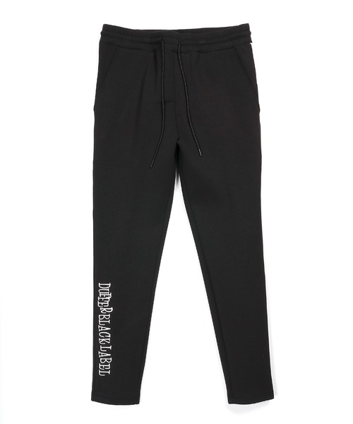 The DUFFER of ST.GEORGE(ザダファーオブセントジョージ)の「〔BLACK LABEL〕SORONA DOUBLE KNIT ATHLETIC SLIM PT:セットアップ対応 ソロナ ダンボールニット スリムパンツ(スウェットパンツ・メンズ・グレー/ブラック/スミクロ・X-LARGE/LARGE/MEDIUM/SMALL)」の17枚目の写真