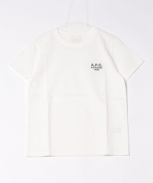 A.P.C.（アーペーセー）の「T-SHIRT NEW DENISE（Tシャツ/カットソー・レディース・ダークネイビー/ホワイト・S/M/XL）」の2枚目の写真