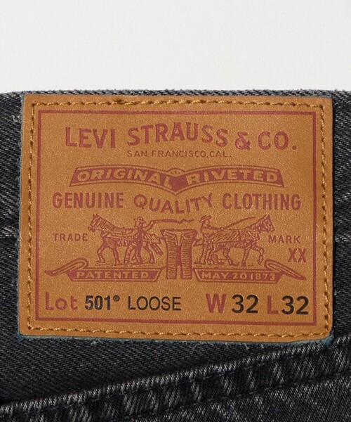 Levi's（リーバイス）の「＜Levis＞501 LOOSE デニムパンツ（デニムパンツ・メンズ・ダークグレー/ネイビー・34inch/30inch/32inch）」の13枚目の写真