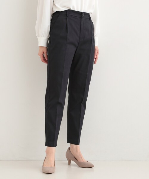 SHOO・LA・RUE（シューラルー）の「【洗濯機可/SS-LL/美脚シルエット】脚を真っ直ぐに見せてくれる スティックパンツ（その他パンツ・レディース・ブラック/ホワイト/イエロー・10/04/03/02/01）」の15枚目の写真