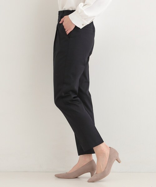 SHOO・LA・RUE（シューラルー）の「【洗濯機可/SS-LL/美脚シルエット】脚を真っ直ぐに見せてくれる スティックパンツ（その他パンツ・レディース・ブラック/ホワイト/イエロー・10/04/03/02/01）」の16枚目の写真