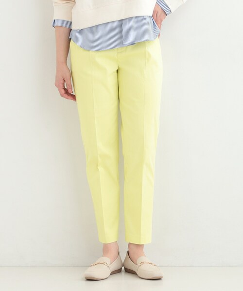 SHOO・LA・RUE（シューラルー）の「【洗濯機可/SS-LL/美脚シルエット】脚を真っ直ぐに見せてくれる スティックパンツ（その他パンツ・レディース・ブラック/ホワイト/イエロー・10/04/03/02/01）」の19枚目の写真