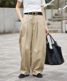 SLOBE IENA（スローブイエナ）の「《接触冷感 WEB限定 追加2》ライトチノタックカーブトラウザー（チノパンツ）」