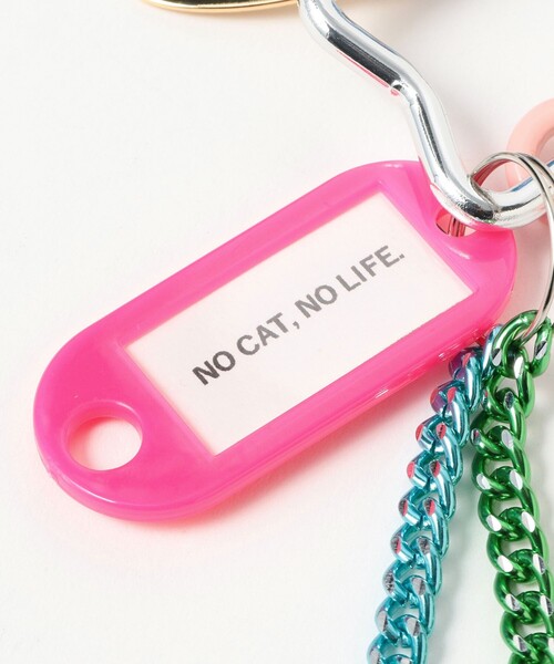 mmts（マミタス）の「【別注】Frou-Frou de Sucre /  猫チャーム（その他・レディース・ブルー/ピンク・ONE SIZE）」の5枚目の写真