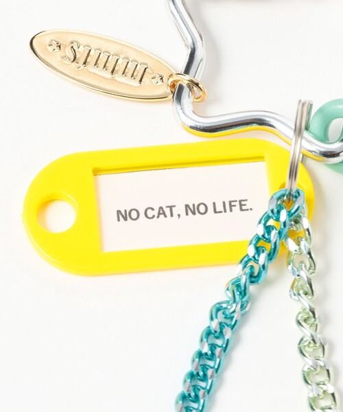 mmts（マミタス）の「【別注】Frou-Frou de Sucre /  猫チャーム（その他・レディース・ブルー/ピンク・ONE SIZE）」の9枚目の写真