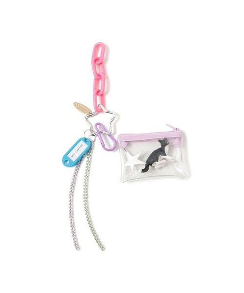 mmts（マミタス）の「【別注】Frou-Frou de Sucre /  猫チャーム（その他・レディース・ブルー/ピンク・ONE SIZE）」の13枚目の写真