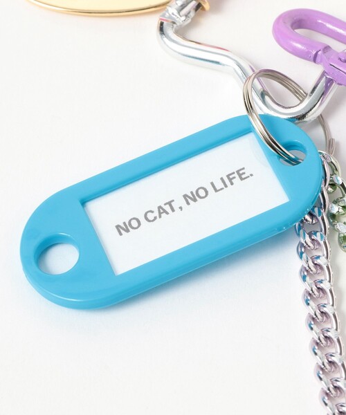 mmts（マミタス）の「【別注】Frou-Frou de Sucre /  猫チャーム（その他・レディース・ブルー/ピンク・ONE SIZE）」の14枚目の写真