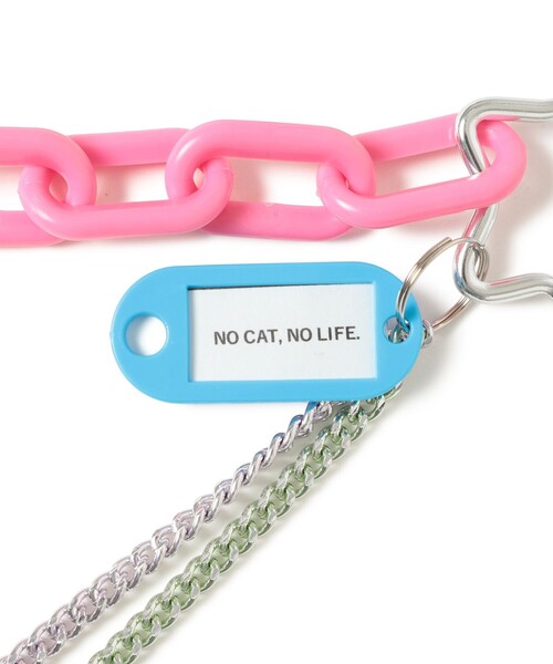 mmts（マミタス）の「【別注】Frou-Frou de Sucre /  猫チャーム（その他・レディース・ブルー/ピンク・ONE SIZE）」の19枚目の写真