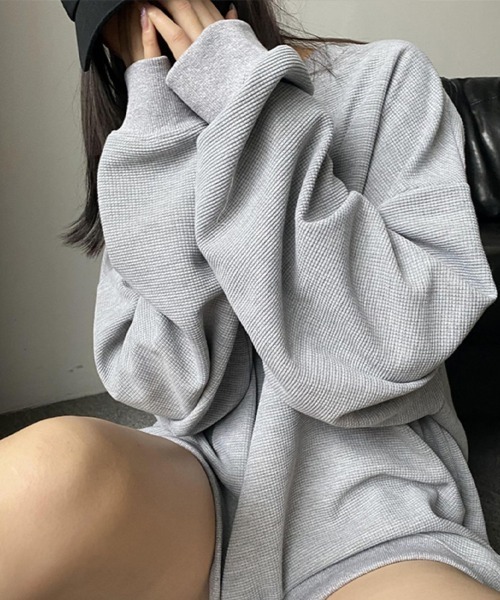Flugge（フラッジー）の「サーマルオーバートップス（Tシャツ/カットソー・レディース・ブラック/グレー・MEDIUM/LARGE）」の4枚目の写真