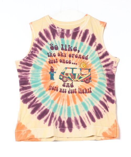 チャイハネ（チャイハネ）の「【チャイハネ】ヒピタイMEN'Sタンクトップ（タンクトップ・メンズ・ブルー/オレンジ/ベージュ・FREE）」の2枚目の写真