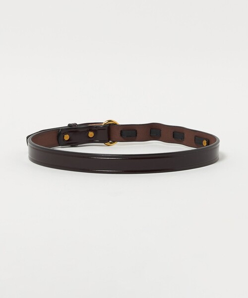 Steven Alan（スティーブンアラン）の「＜TORY LEATHER＞MINI HOOF PICK BELT/ベルト（ベルト・レディース・ダークブラウン/ブラック・28）」の3枚目の写真