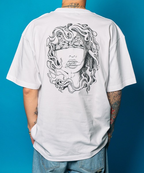 Subciety（サブサエティ）の「Temptation tee（Tシャツ/カットソー・メンズ・グレー/ブラック/ホワイト・SMALL/MEDIUM/LARGE/X-LARGE/XX-LARGE）」の2枚目の写真