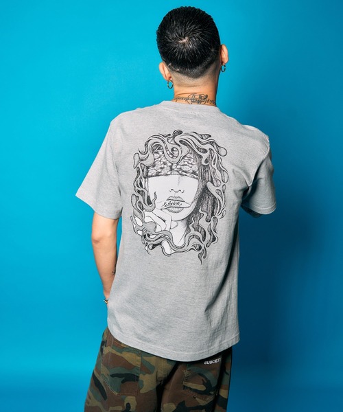 Subciety（サブサエティ）の「Temptation tee（Tシャツ/カットソー・メンズ・グレー/ブラック/ホワイト・SMALL/MEDIUM/LARGE/X-LARGE/XX-LARGE）」の18枚目の写真