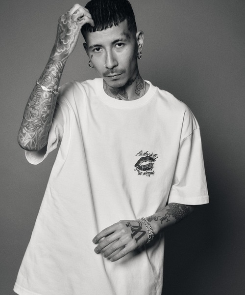 Subciety（サブサエティ）の「Temptation tee（Tシャツ/カットソー・メンズ・グレー/ブラック/ホワイト・SMALL/MEDIUM/LARGE/X-LARGE/XX-LARGE）」の10枚目の写真
