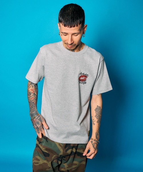 Subciety（サブサエティ）の「Temptation tee（Tシャツ/カットソー・メンズ・グレー/ブラック/ホワイト・SMALL/MEDIUM/LARGE/X-LARGE/XX-LARGE）」の21枚目の写真
