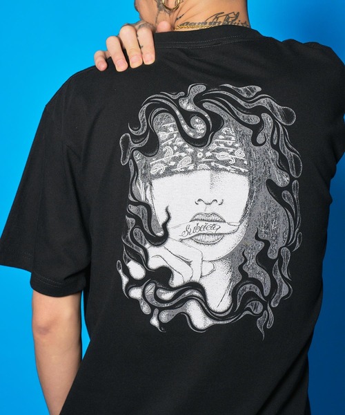 Subciety（サブサエティ）の「Temptation tee（Tシャツ/カットソー・メンズ・グレー/ブラック/ホワイト・SMALL/MEDIUM/LARGE/X-LARGE/XX-LARGE）」の14枚目の写真
