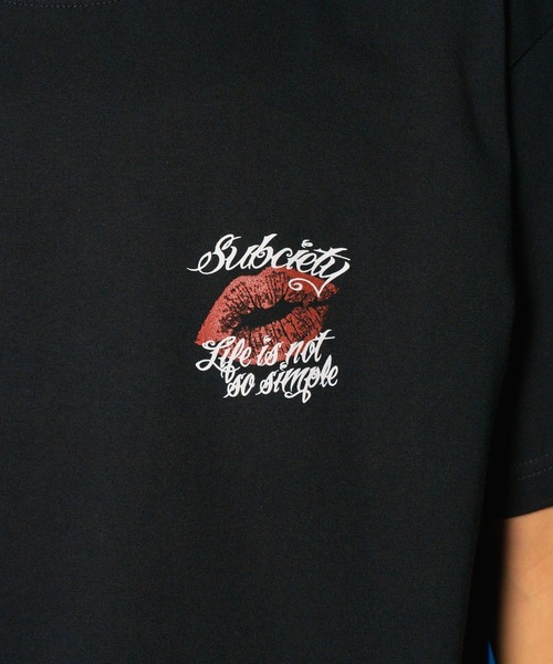 Subciety（サブサエティ）の「Temptation tee（Tシャツ/カットソー・メンズ・グレー/ブラック/ホワイト・SMALL/MEDIUM/LARGE/X-LARGE/XX-LARGE）」の15枚目の写真