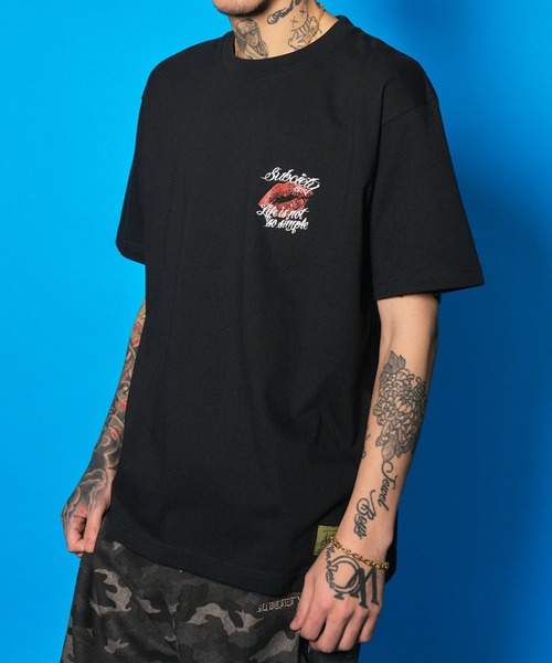 Subciety（サブサエティ）の「Temptation tee（Tシャツ/カットソー・メンズ・グレー/ブラック/ホワイト・SMALL/MEDIUM/LARGE/X-LARGE/XX-LARGE）」の12枚目の写真