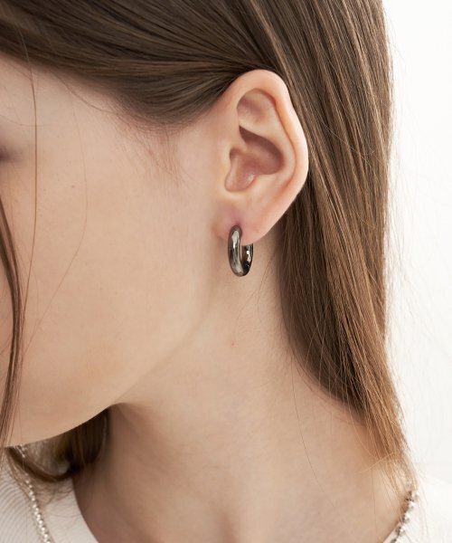 SENTIMENTS（センチモン）の「NO.247 [BLACK] EARRING（ピアス（両耳用）・レディース・ブラック・FREE）」の4枚目の写真