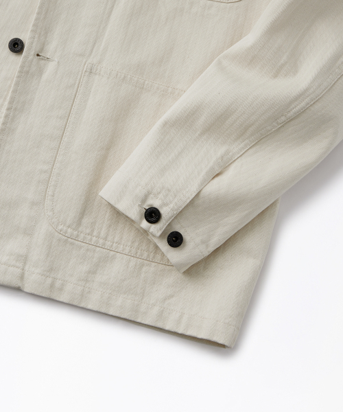 OUTSTANDING(アウトスタンディング)の「USN N-3 HBT JACKET_ECRU(ミリタリージャケット・メンズ・その他・SMALL/MEDIUM/LARGE)」の6枚目の写真